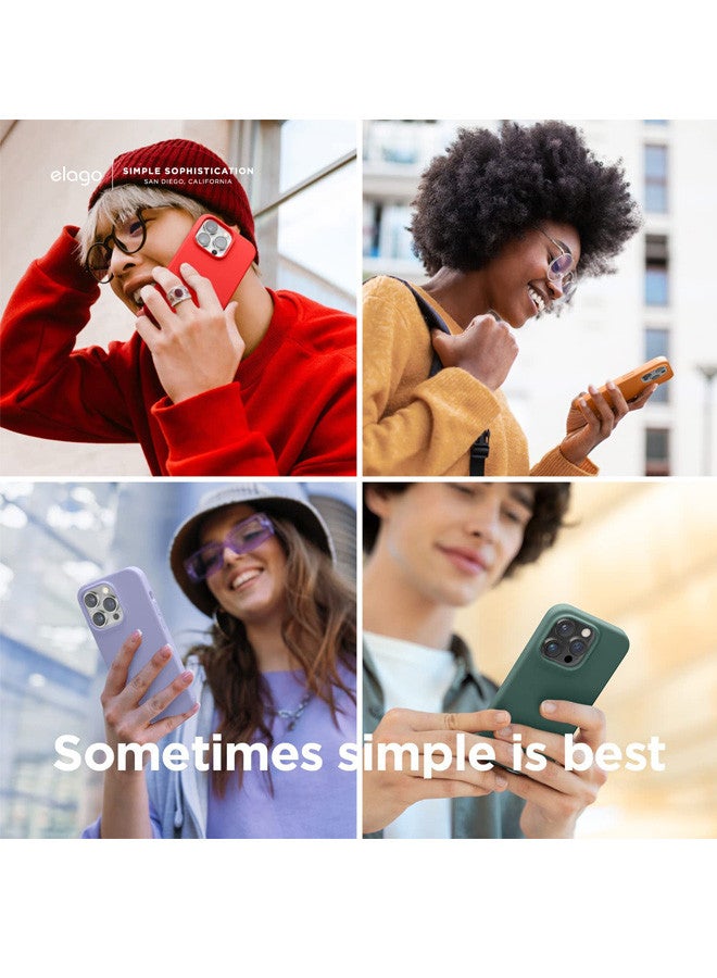 Rock Pow Compatible with iPhone 14 Plus Case, Liquid Silicone Case, Full Body Protective Cover, Shockproof, Slim Phone Case, Anti-Scratch Soft Microfiber Lining, 6.7 inch Jean Indigo - Image 3