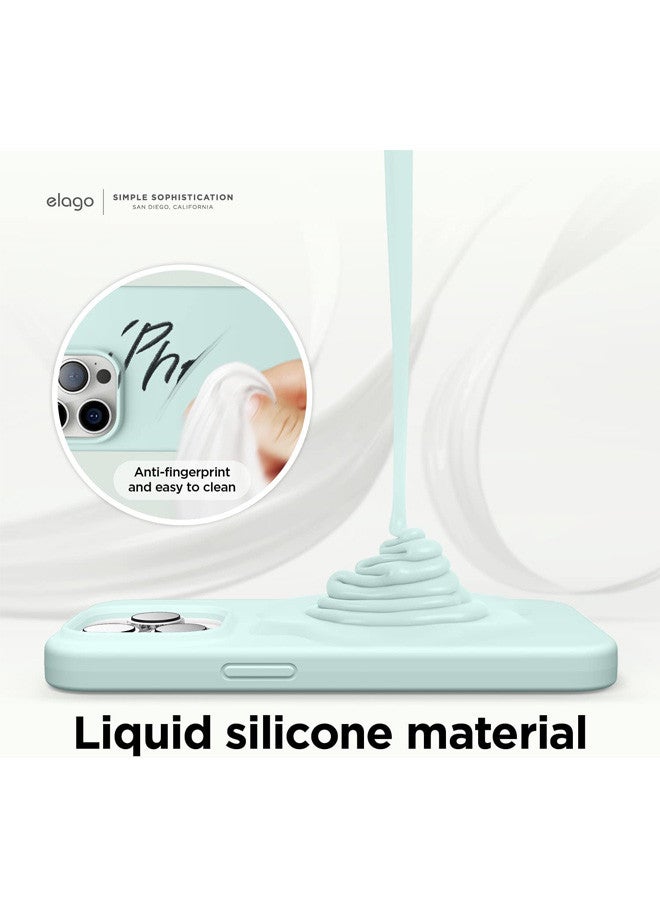 روك بو حافظة Rock Pow متوافقة مع iPhone 14 Pro Max، حافظة سيليكون سائلة، غطاء حماية كامل للجسم، مقاومة للصدمات، حافظة هاتف نحيفة، بطانة ناعمة من الألياف الدقيقة مضادة للخدش، 6.7 بوصة - Image 4