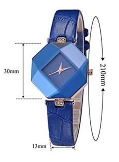 Women's Water Resistant Analog Watch ZS570801 - 30 mm - Blue - v1665406542/N13249744A_6