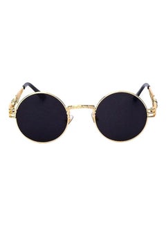 Styled UV Protection Round Frame Sunglasses - Lens Size: 48 mm  - Image 2