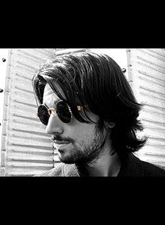 Styled UV Protection Round Frame Sunglasses - Lens Size: 48 mm  - Image 4