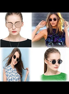 Styled UV Protection Round Frame Sunglasses - Lens Size: 48 mm  - Image 5