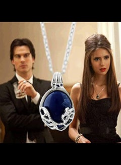 LUREME The Vampire Diaries Daywalking Katherine Necklace Pendant Charm Necklace  - Image 4