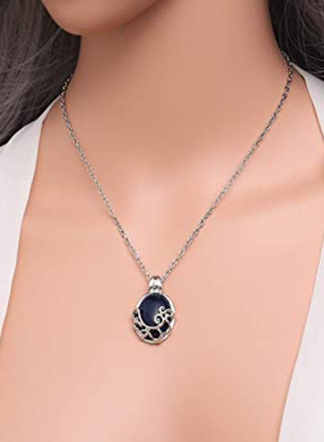 LUREME The Vampire Diaries Daywalking Katherine Necklace Pendant Charm Necklace  - Image 5