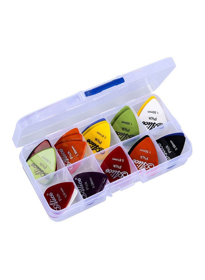 30-Piece Guitar Pick With Storage Case - Image 1