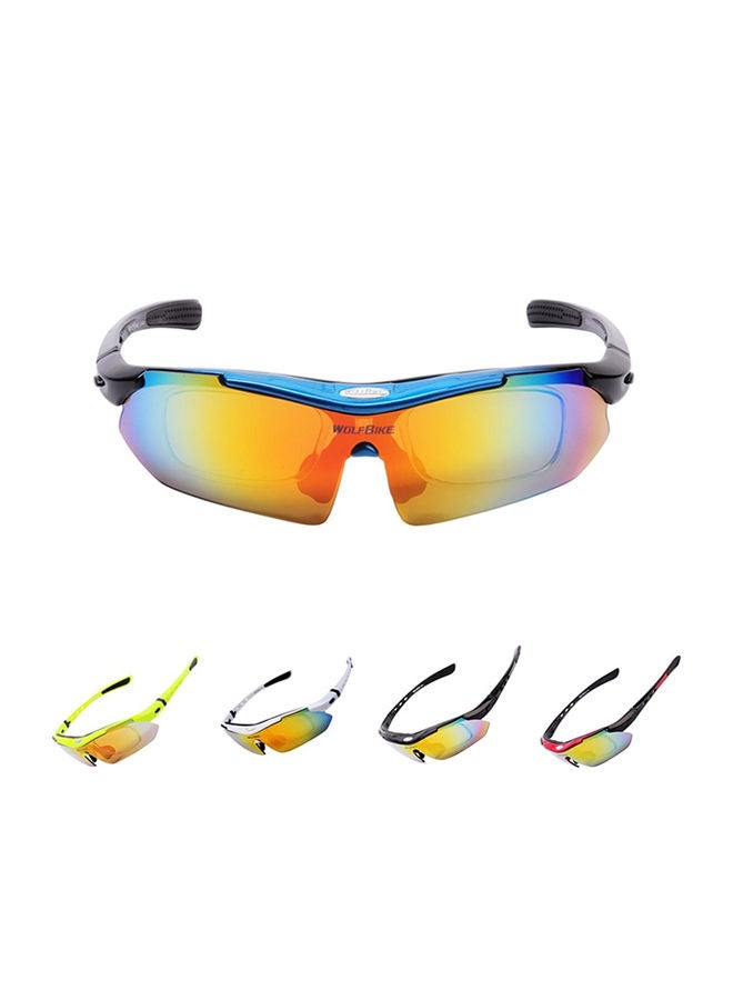 Wolfbike - Outdoor Sports Polorized 5 Lens Sunglasses - Image 1