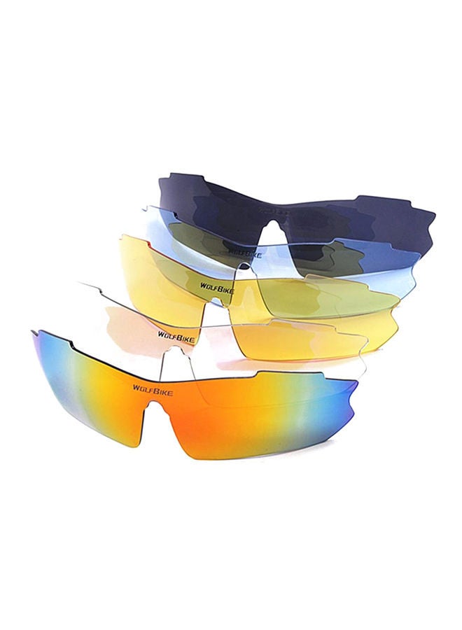 Wolfbike - Outdoor Sports Polorized 5 Lens Sunglasses - Image 1