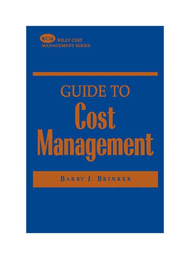 Guide to Cost Management Hardcover English by Barry J. Brinker  - Image 1