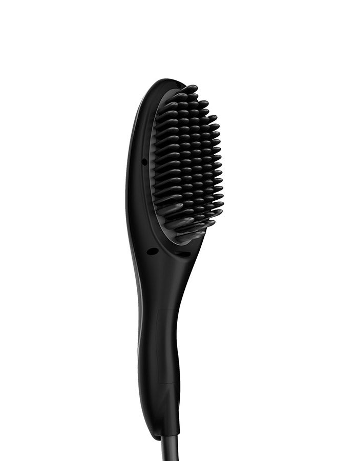 Rush Brush - S3 Straightener Brush , Fast Heating , Shiny Effect , ionic Tec , 230°C , Tourmaline Ceramic Black - Image 1