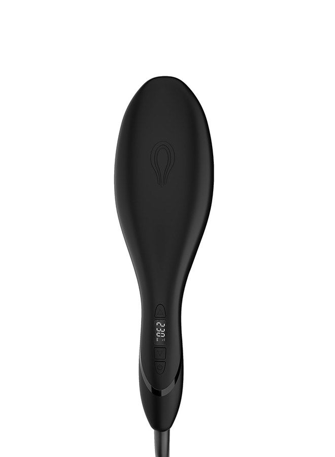 Rush Brush - S3 Straightener Brush , Fast Heating , Shiny Effect , ionic Tec , 230°C , Tourmaline Ceramic Black - Image 1