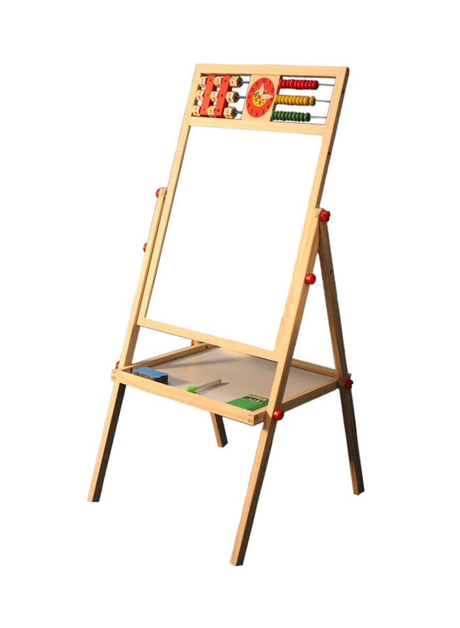 Generic - 2-In-1 Drawing Board Beige/White - Image 1