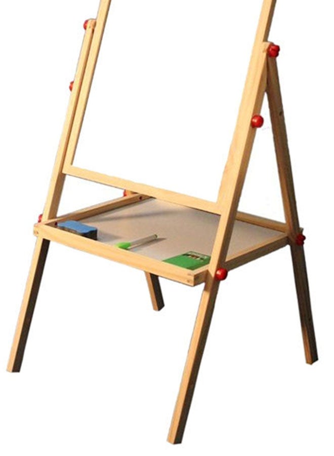 Generic - 2-In-1 Drawing Board Beige/White - Image 1