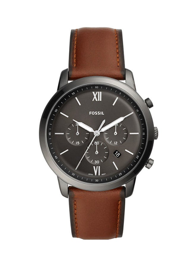 FOSSIL Men's Neutra Chronograph Watch FS5512 - 44 mm - Amber  - Image 1