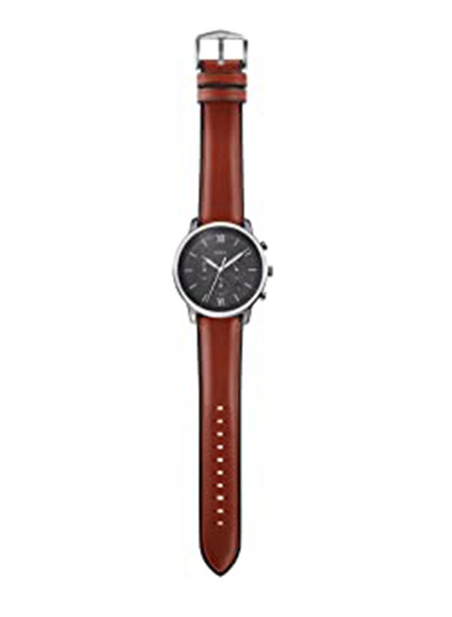FOSSIL Men's Neutra Chronograph Watch FS5512 - 44 mm - Amber  - Image 4