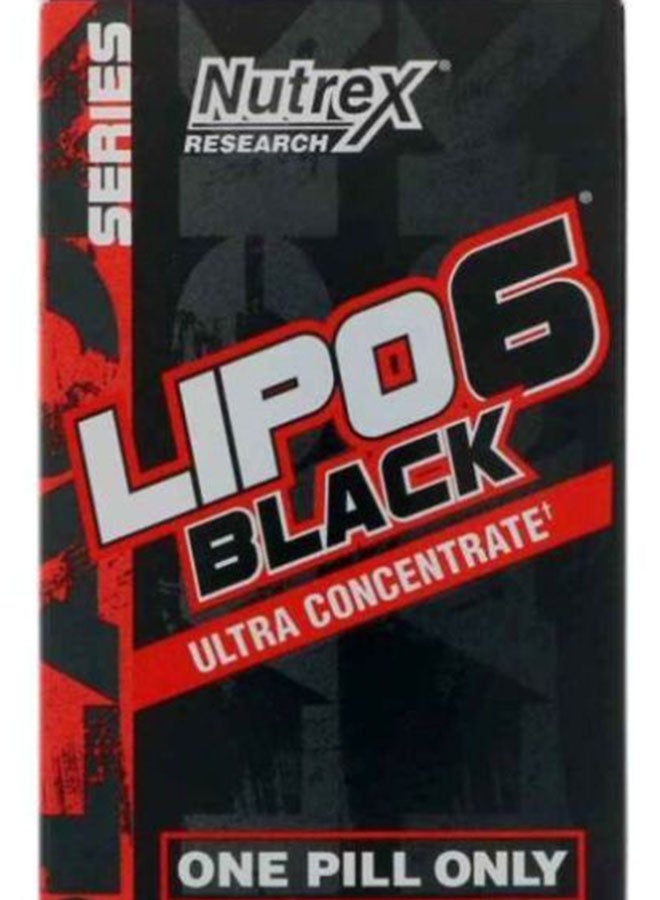 Lipo-6 Black Ultra Concentrate Dietary Supplement - 60 Capsules 