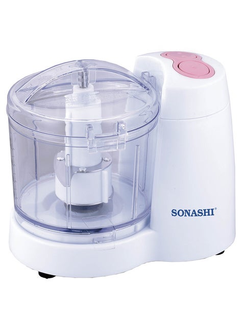 Kitchen Chopper with Max Capacity - 350ML | Designed for Blending and Chopping with 2 Speed Switch Button | Vegetable Chopper for Easy Cooking 350 ml 120 W SMC-13 White