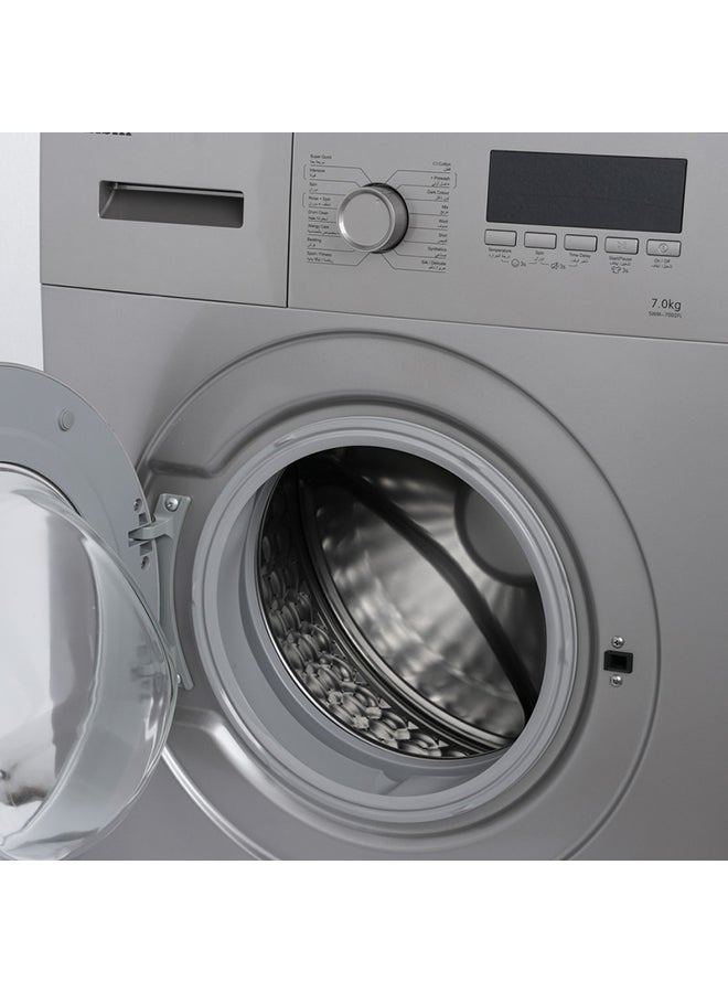SONASHI Front Loading Full Automatic Washing Machine 7 L 2000 W SWM-7002FL Silver  - Image 2