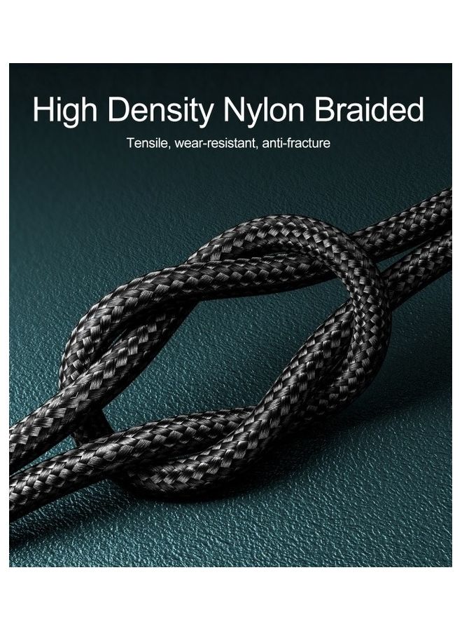 JOYROOM - USB To Lightning Intelligent Power Off Sync Data Cable For iPhone 1.2M Black - Image 1