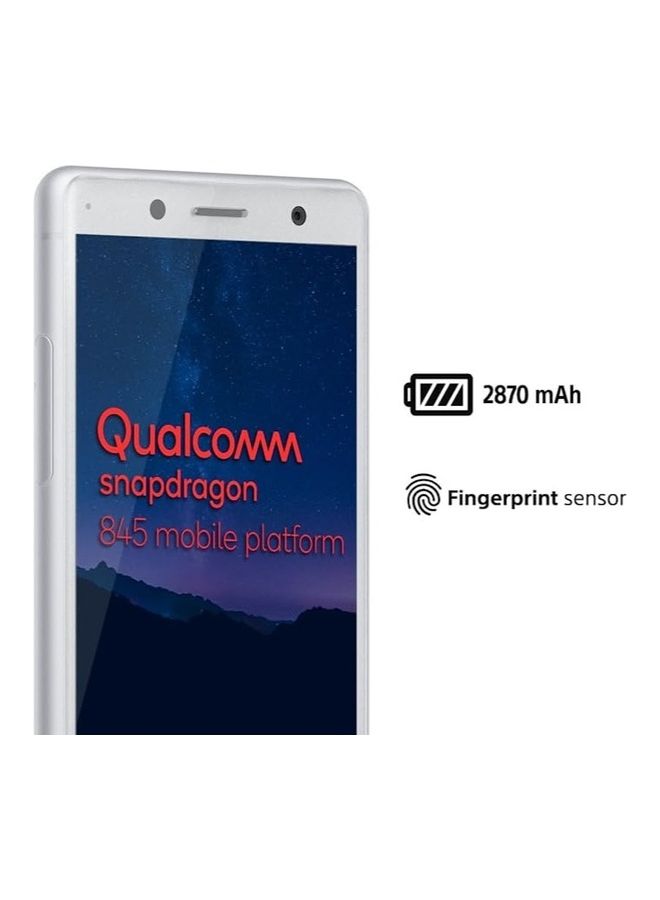 Sony - Xperia XZ2 Compact Single SIM White Silver 4GB RAM 64GB 4G - Image 1