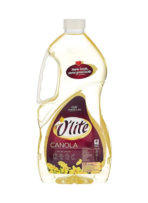 Pure Canola Oil Multi Usage 1.5Liters