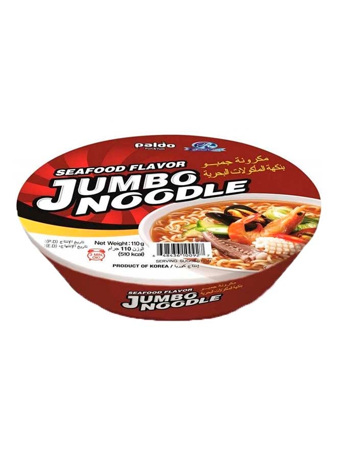 Paldo Seafood Flavour Jumbo Noodles 110grams - Image 2