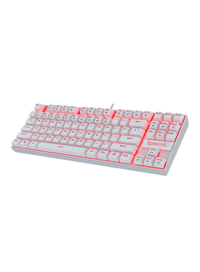 REDRAGON - KUMARA Wired Mechanical Keyboard - White - Image 1