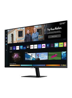 Samsung 27-inch Smart Monitor 27BM500 FHD Flat Monitor with Smart TV experience, Remote & Speaker | Wireless & Wired Mobile, Laptop & PC Connectivity with WIFI, Bluetooth, LS27BM500EMXUE black  - Image 3