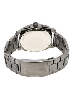 Men's Water Resistant Stainless Steel Analog Watch FS4931 - 45 mm - Gunmetal - v1665495415/N11086449A_2