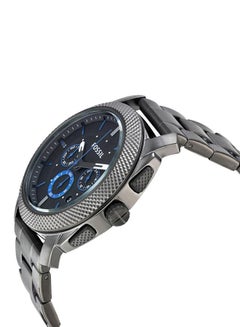 Men's Water Resistant Stainless Steel Analog Watch FS4931 - 45 mm - Gunmetal - v1665495415/N11086449A_3