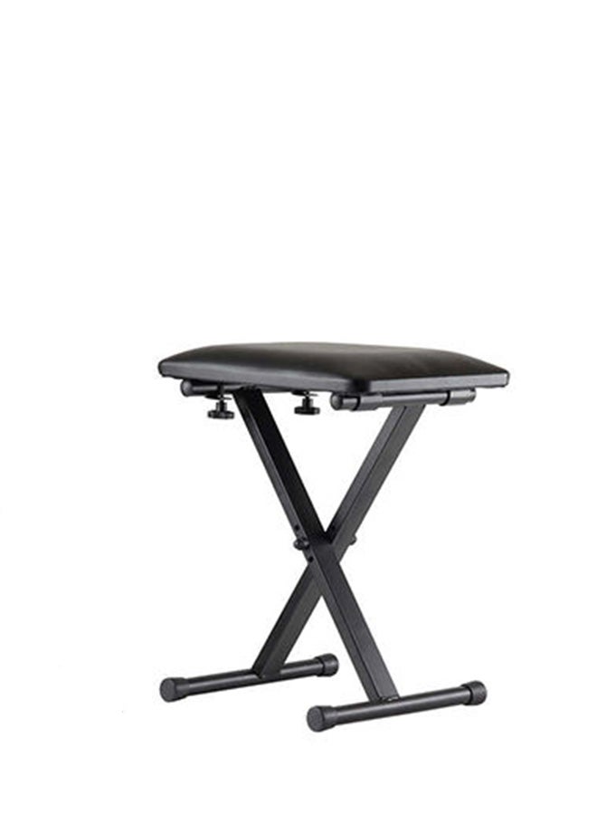 Megarya - Single X Keyboard Stand With Piano Bench - Image 1