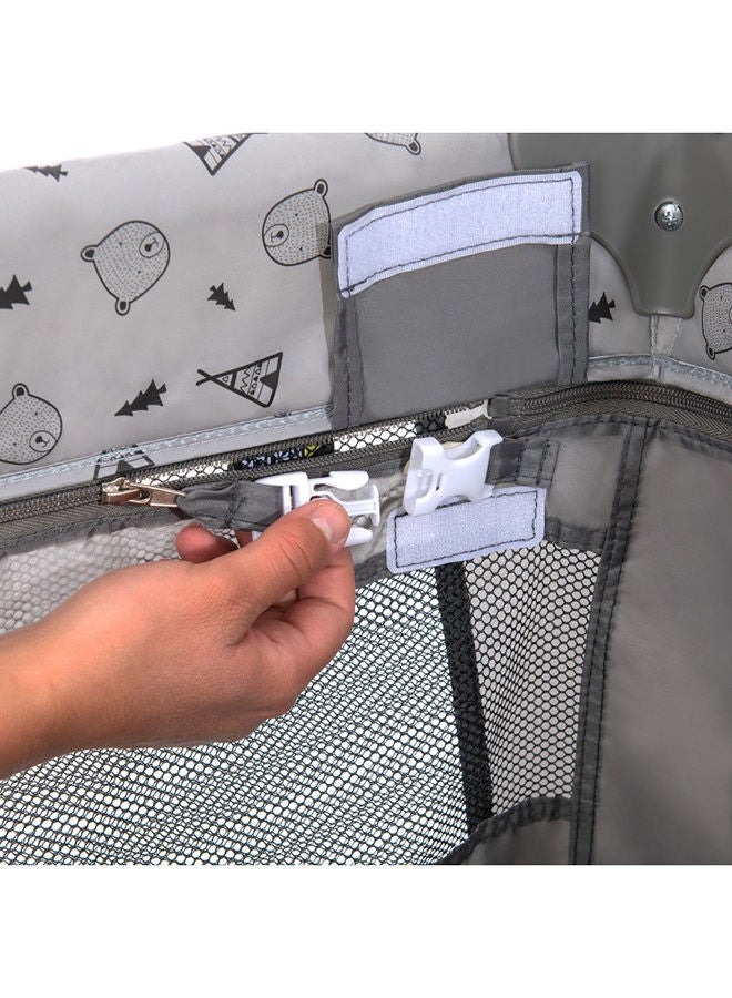 هوك قفص اللعب سليب أند بلاي - رمادي نورديك - Image 4