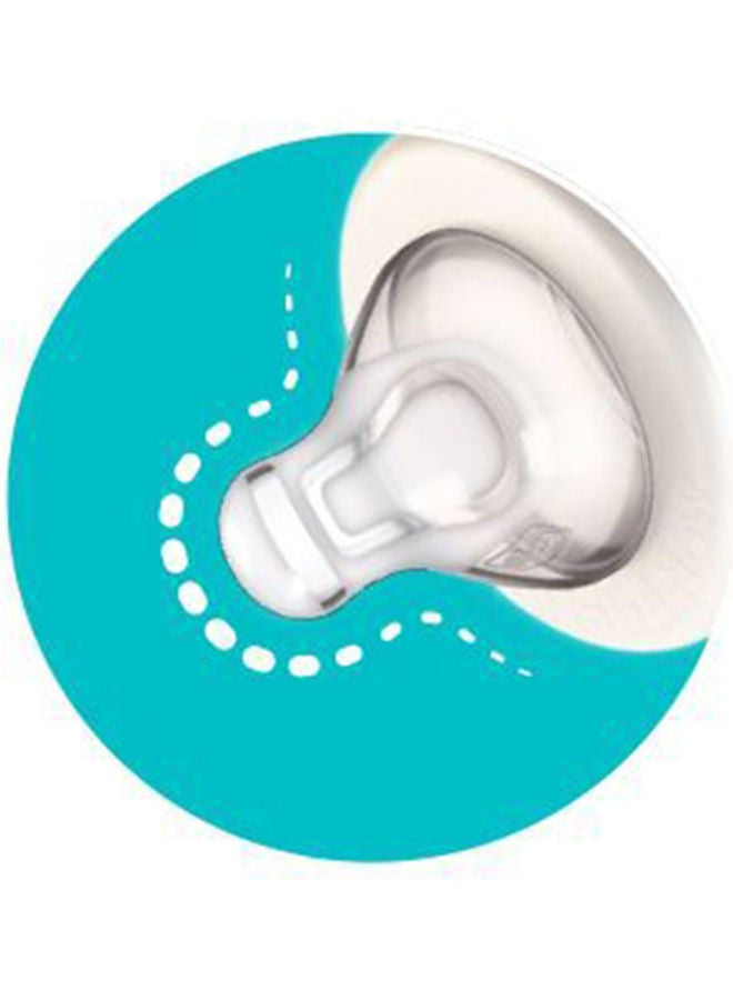 Chicco Well-Being Plastic Bottle 330Ml Fast Flow 4M+ Silicone Boy, Blue - Image 5