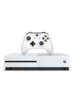 جهاز تشغيل ألعاب الفيديو الرقمية Xbox One S بسعة 1 تيرابايت مع ذراع تحكم لاسلكي