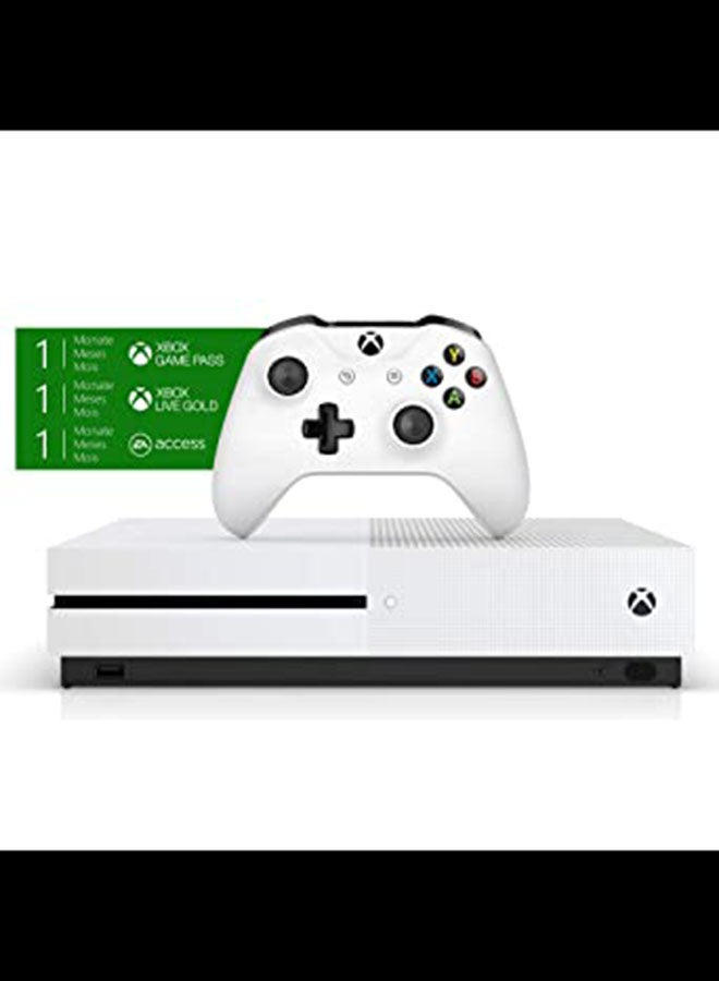 مايكروسوفت - جهاز تشغيل ألعاب الفيديو الرقمية Xbox One S بسعة 1 تيرابايت مع ذراع تحكم لاسلكي - Image 1