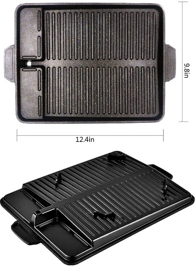 Generic Top Grill Pan Black  - Image 2