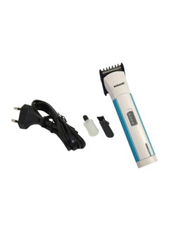 SONASHI Rechargeable Hair Clipper With Stainless Steel Blade / USB Charging High Speed Motor And Cordless Functionality TravelFriendly Hair Clipper  SHC-1034 Blue/White  - Image 4