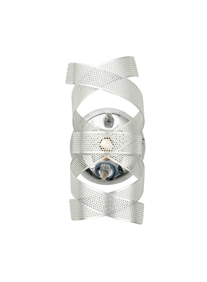 milano TV Outlet Switch With Metallic Plate White Standard - Image 2