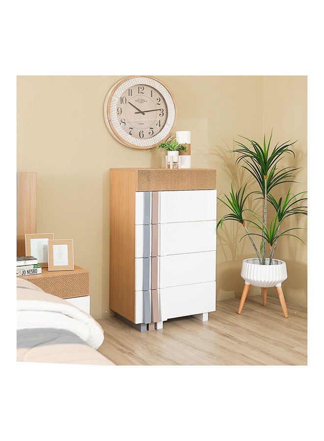 milano TV Outlet Switch With Metallic Plate White Standard - Image 4