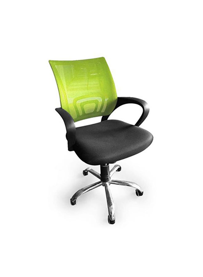 DANUBE HOME Acqua Mid Back Chair Green/Black  - Image 1