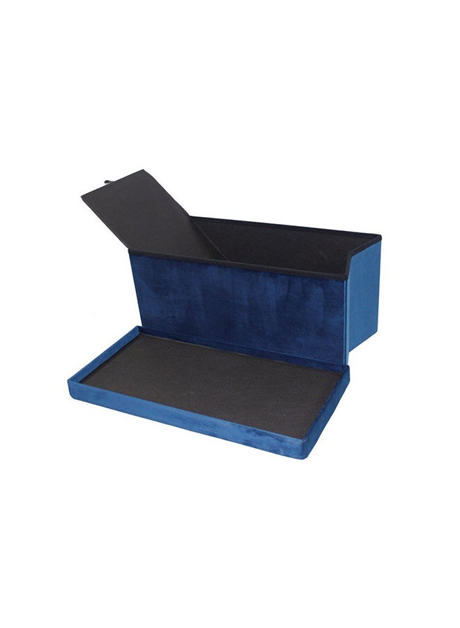 Velvet Folding Storage Ottoman Blue - v1665565069/N28645902A_4