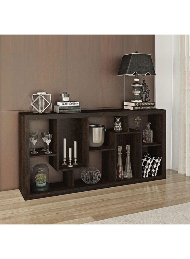 Cierra TV Unit Bookcase Black 78 X 31.5 X 159cm