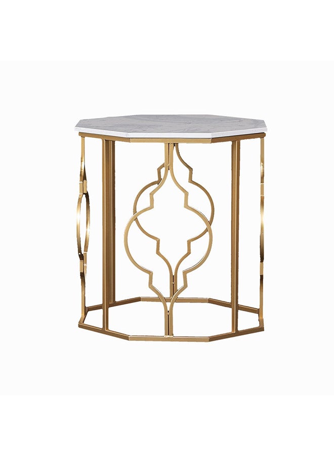 دانوب هوم طاولة نهاية إسبيرانزا متعددة الوظائف لغرفة المعيشة طاولة صغيرة موفرة للمساحة طاولة جانبية ثمانية الأضلاع للمنزل العصري - Image 5