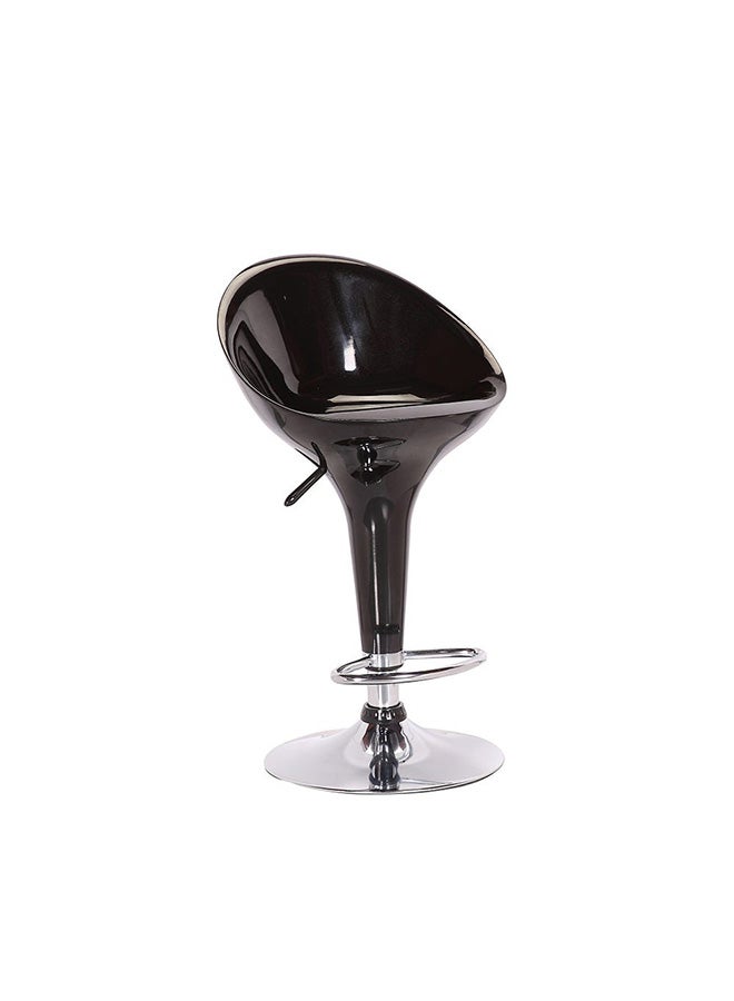 DANUBE HOME Keith Bar Stool Black 45x45x100cm  - Image 1