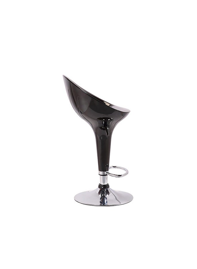 DANUBE HOME Keith Bar Stool Black 45x45x100cm  - Image 3