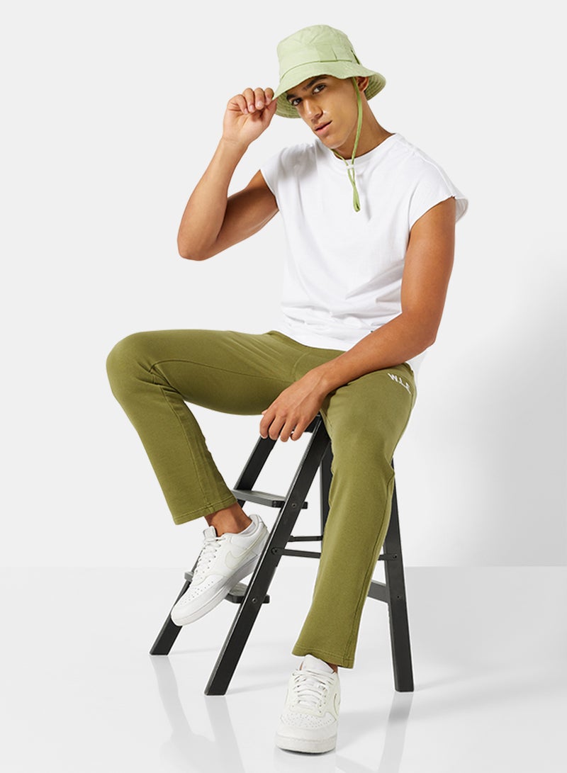 Sivvi x D'Atelier - Eco-Friendly Essential Sweatpants Olive - Image 1