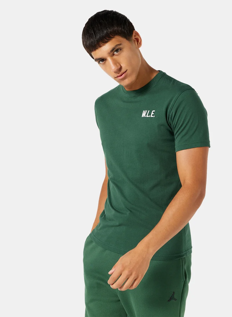 Sivvi x D'Atelier Eco-Friendly Logo Essential Crew T-Shirt