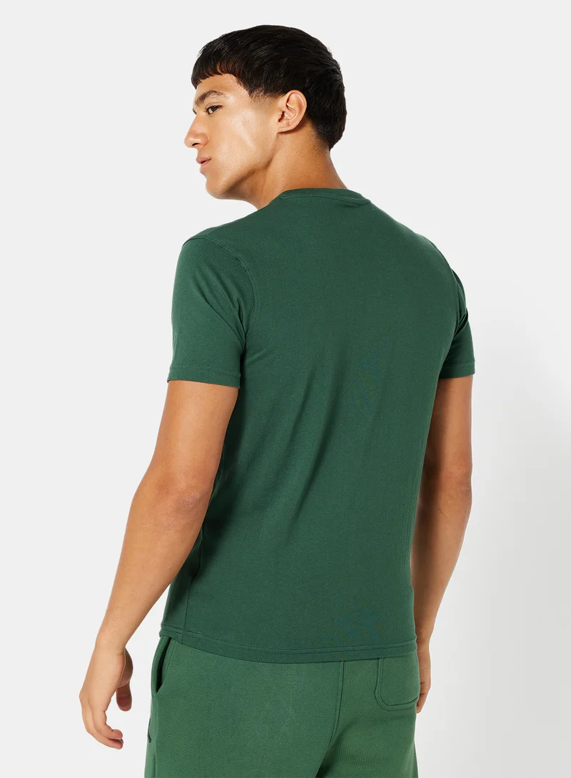 Sivvi x D'Atelier Eco-Friendly Logo Essential Crew T-Shirt