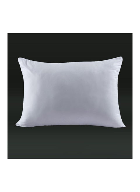 Super Soft Sanitized Microfiber Pillow Hypoallergenic Side And Back Sleeping Pillows For Neck And Shoulder Support Polyester White 50x70cm
