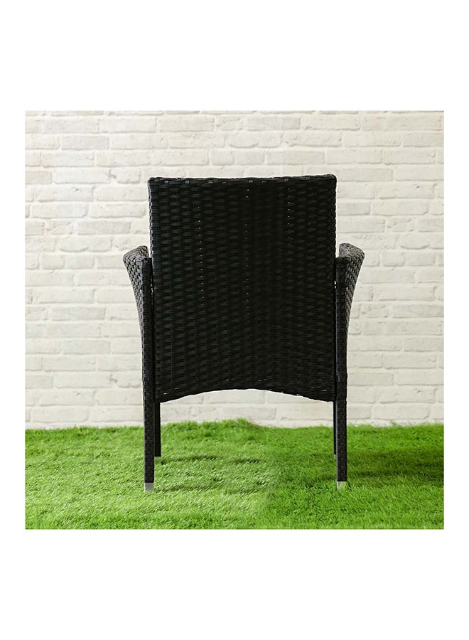 DANUBE HOME - Alyana 4-Seater Outdoor Sofa Set Metal Frame Modern Garden Furniture Light Green 79x46x40cm - Image 1