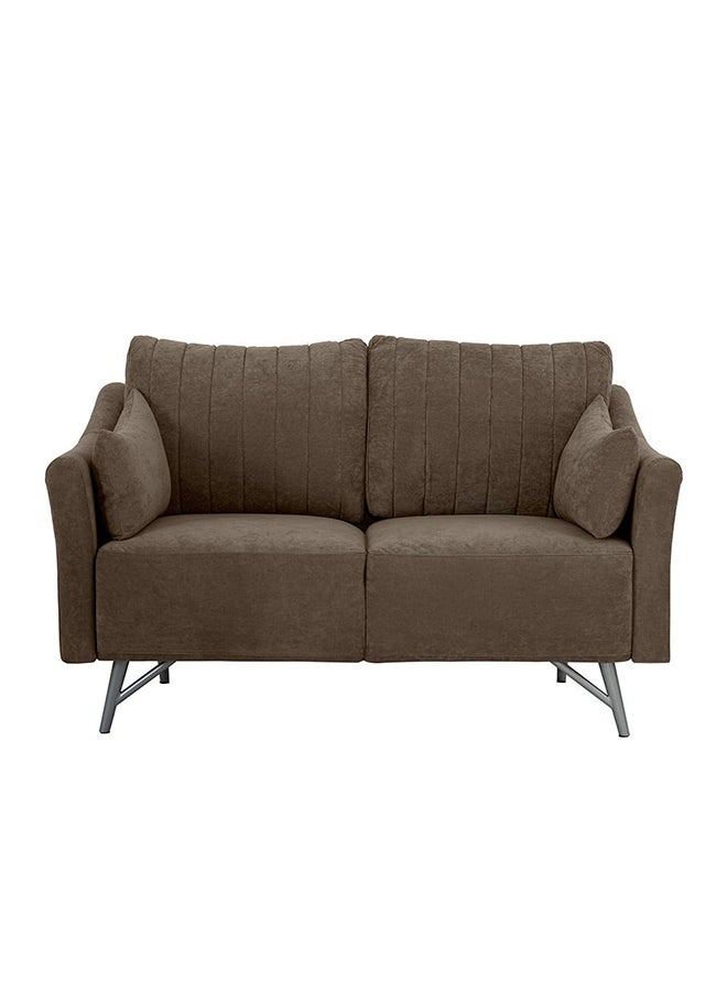 DANUBE HOME - Gaku 6-Seater Fabric Sofa Set Brown - Image 1